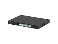 Netgear 24 x 2 5 g multigigabitswitch zwart - afbeelding 3 van  4