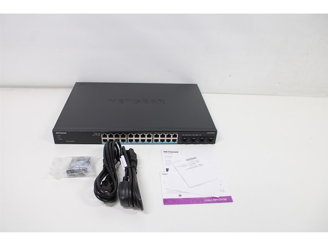 Netgear 24 x 2 5 g multigigabitswitch zwart - afbeelding 4 van  4