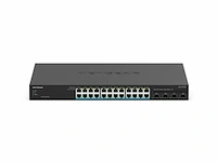 Netgear 24 x 2,5 g multigigabit switch zwart - afbeelding 2 van  3