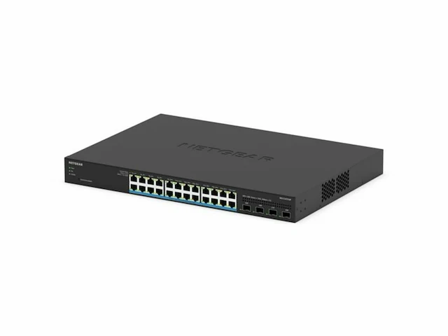 Netgear 24 x 2,5 g multigigabit switch zwart - afbeelding 3 van  3