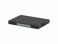 Netgear 24 x 2,5 g multigigabit switch zwart - afbeelding 3 van  3