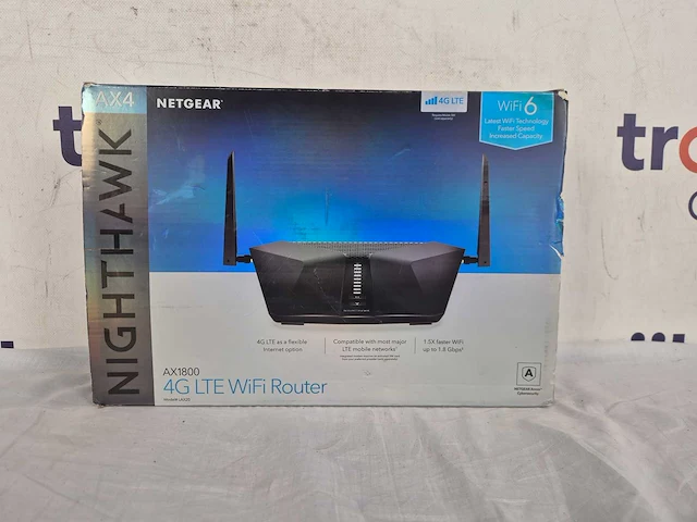Netgear nighthawk lax20 - router - wifi versterker - 4 stream lte - ax - geschikt voor wifi 6 - afbeelding 2 van  2