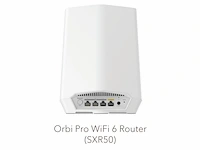 Netgear orbi pro (router)triband wifi 6 mesh routergigabit ethernetax5400 - afbeelding 1 van  6