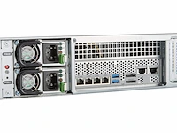 Netgear ready nas 4312x e3-1245v5 ethernet lan rack (2u) zwart nas - afbeelding 1 van  5