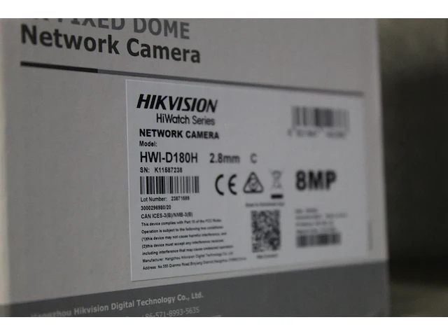 Netwerk camera hikvision type hwi-d180h, hd kwaliteit, weer bestendig - afbeelding 2 van  2