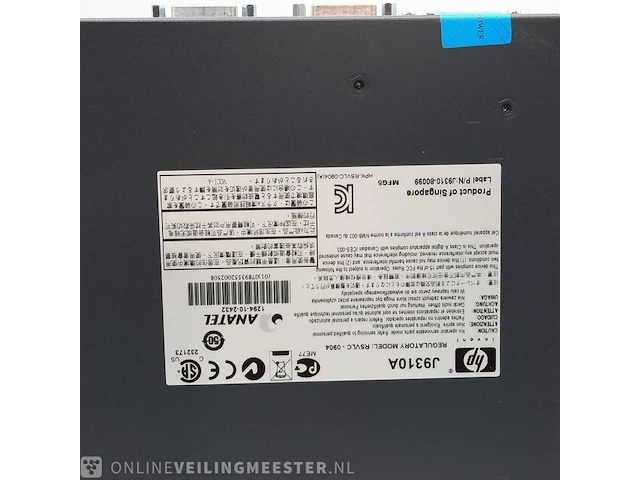 Netwerk switch hp, procurve networking j9310a / rsvlc-0904 - afbeelding 4 van  12