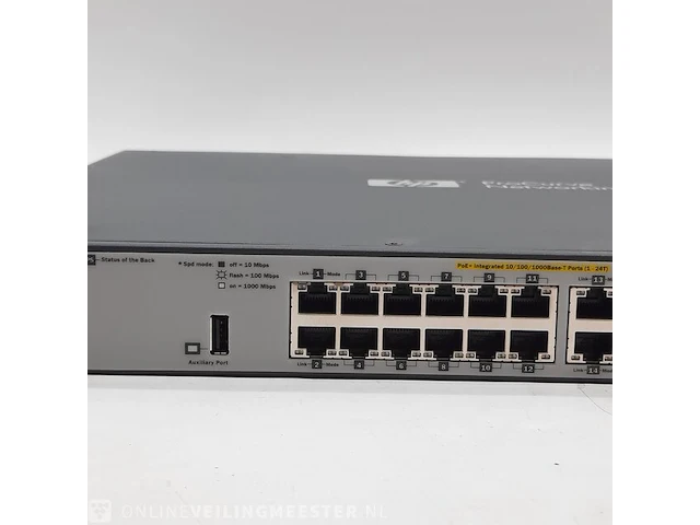 Netwerk switch hp, procurve networking j9310a / rsvlc-0904 - afbeelding 9 van  12