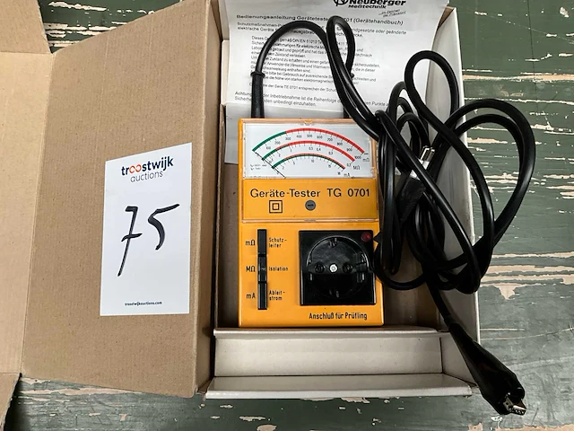 Neuberger tg 0701 testapparaat - afbeelding 1 van  4