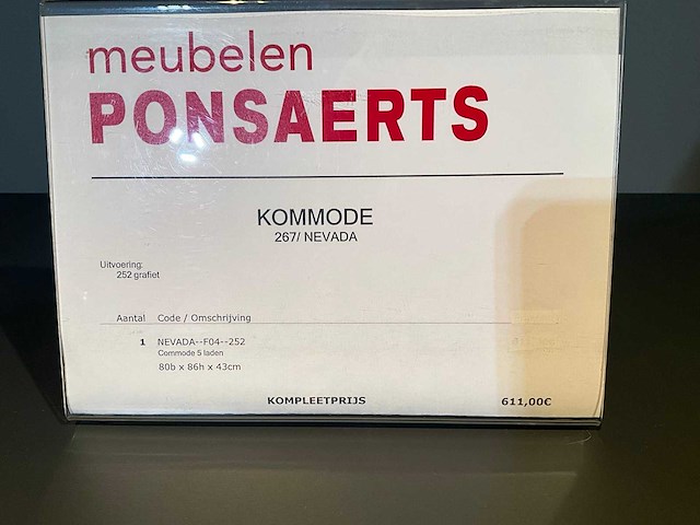 Nevada commode - afbeelding 8 van  8