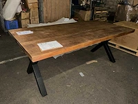 Nevis eetkamertafel (200x100x75 cm) - afbeelding 1 van  5