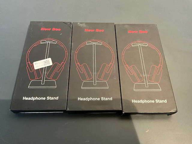 New bee headphone stand (3x) - afbeelding 1 van  1