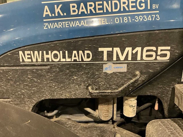 New holland - tm165 - land- en bosbouwtrekker - afbeelding 2 van  15