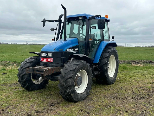 New holland - ts90 - 4-wheel drive tractor - 1998 - afbeelding 1 van  40