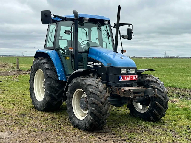 New holland - ts90 - 4-wheel drive tractor - 1998 - afbeelding 39 van  40