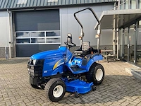 New holland - tz24d - mini tractor met maaidek - 2008