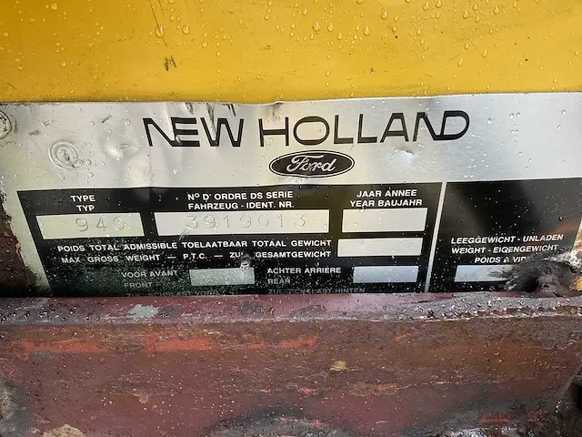 New holland 940 balenpers - afbeelding 10 van  18