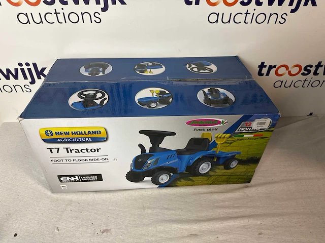 New holland looptractor t7 tractor roze - afbeelding 2 van  2