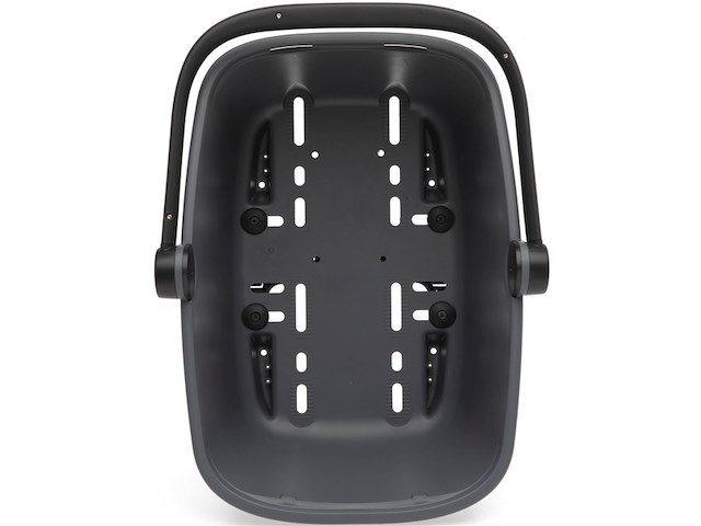 New looxs clipper racktime 2.0 fietsmand achterop voor racktime 2.0 bagagedrager antraciet - afbeelding 2 van  5