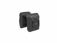 New looxs sports double dubbele fietstas racktime 2.0 32 liter zwart - afbeelding 1 van  3