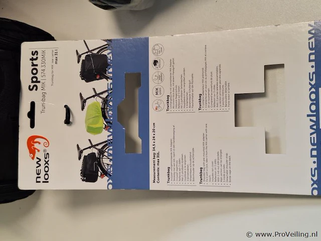 New looxs sports fietstas model sports mik | 574.330 | zwart - afbeelding 11 van  11