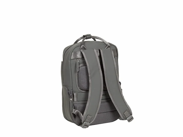 New rebels unisex harper miami rugzak 9l waterdichte 13 inch laptopvak antraciet - afbeelding 2 van  4