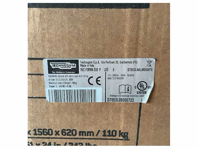 New technogym forma recline 500p spinning bike - afbeelding 3 van  4