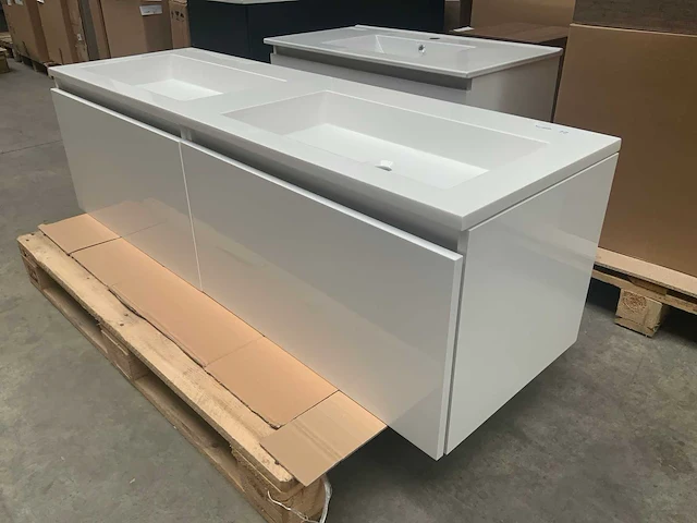 New wave matrix line badmeubel 140cm - afbeelding 2 van  7