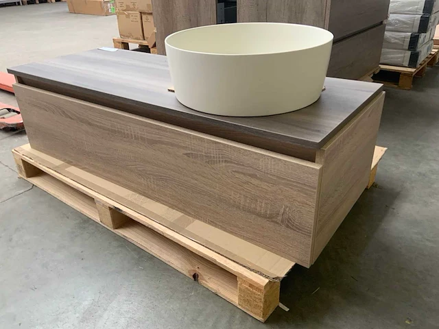 New wave wastafelmeubel 120cm - afbeelding 1 van  7