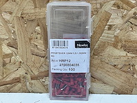 Newlec hrp12 penstekker 12mm (500x) - afbeelding 1 van  3