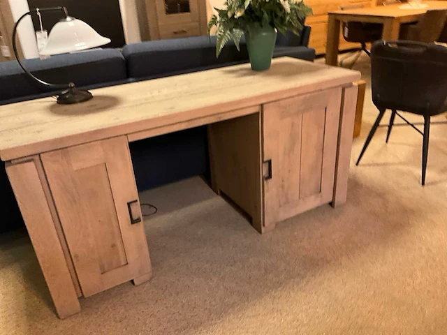 Newport eiken bureau - afbeelding 2 van  7