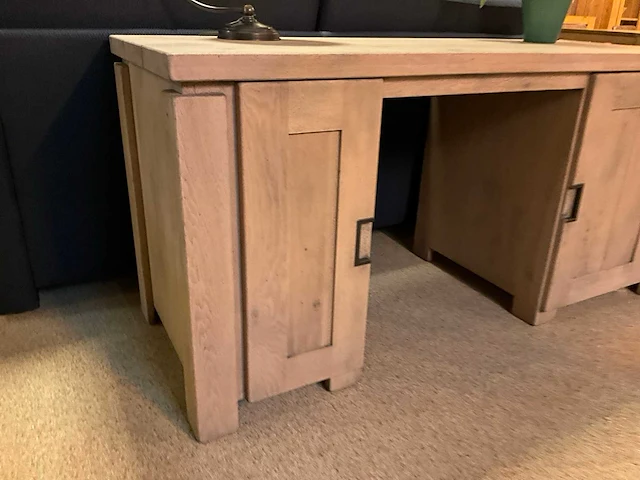 Newport eiken bureau - afbeelding 4 van  7