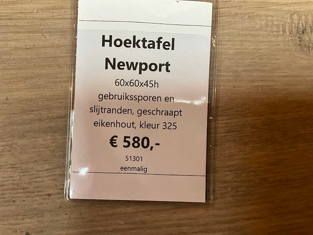 Newport eiken hoektafel - afbeelding 7 van  7