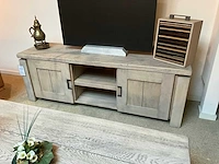 Newport eiken tv meubel - afbeelding 3 van  8