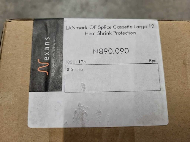Nexans - lanmark-of splice cassette large - n890.090 - doos á 12 stuks lascassettes (2x) - afbeelding 3 van  3