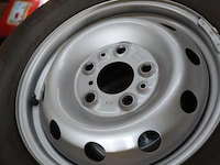 Nexen autobanden met stalen velgen type rodian ct8 en peugeot wieldoppen - 4 stuks - afbeelding 4 van  11