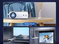 Nexigo wifi bluetooth-projector pj10 - afbeelding 2 van  2