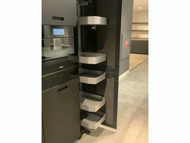 Next / miele / bora / atag rechte aanbouwkeuken met eiland - afbeelding 19 van  55