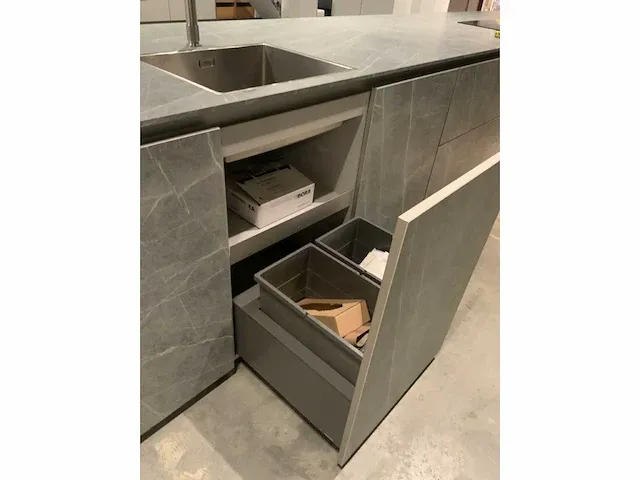 Next / miele / bora / atag rechte aanbouwkeuken met eiland - afbeelding 35 van  55