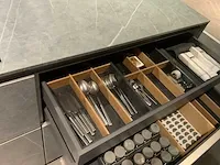 Next / miele / bora / atag rechte aanbouwkeuken met eiland - afbeelding 44 van  55