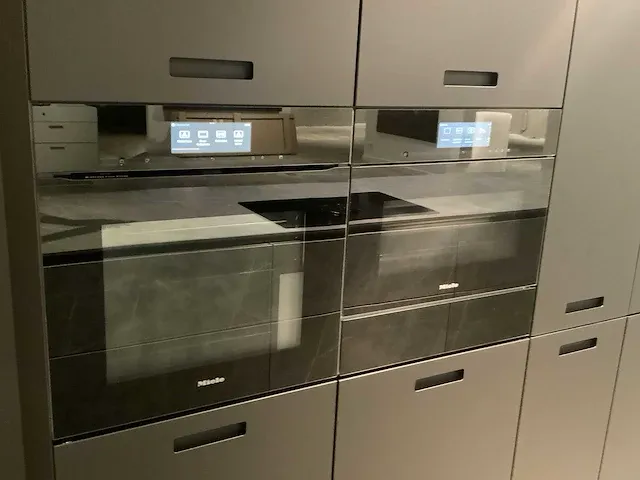 Next / miele / bora / atag rechte aanbouwkeuken met eiland - afbeelding 34 van  55