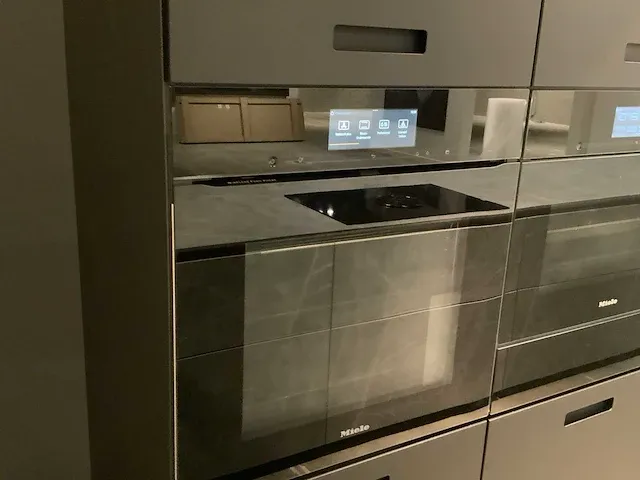Next / miele / bora / atag rechte aanbouwkeuken met eiland - afbeelding 45 van  55
