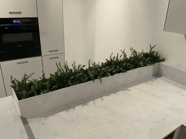 Next / siemens l-vormige keukenopstelling met apparatuurwand - afbeelding 47 van  64