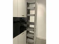 Next / siemens l-vormige keukenopstelling met apparatuurwand - afbeelding 53 van  64