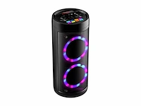 Ngear lpg26r let's go party bluetooth luidspreker met karaokemicrofoon zwart - afbeelding 2 van  4