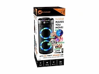 Ngear lpg26r let's go party bluetooth luidspreker met karaokemicrofoon zwart - afbeelding 4 van  4