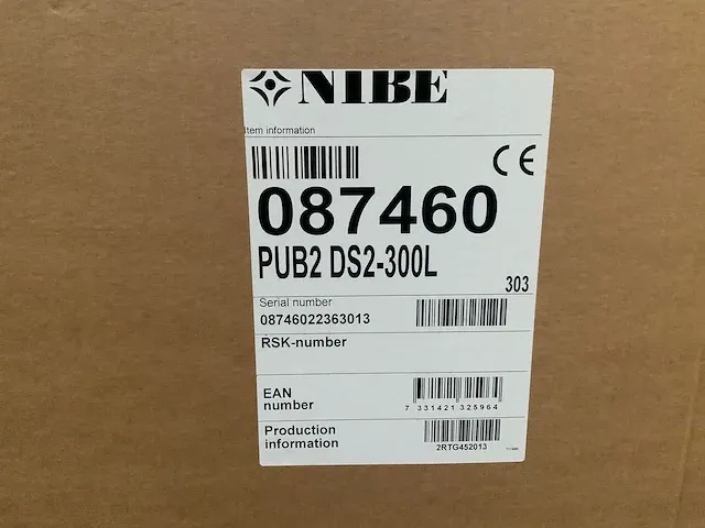 Nibe - pub2 ds-300l - boiler - afbeelding 6 van  6