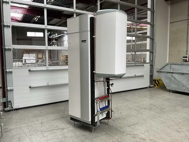 Nibe f370 + rvs eminent 120 warmtepomp + boiler - afbeelding 1 van  9