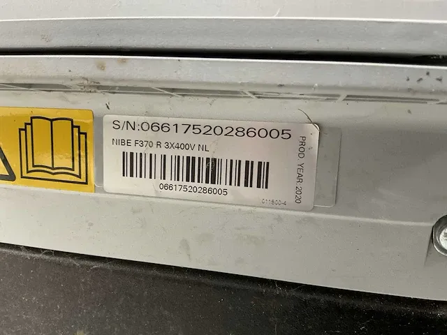 Nibe f370 + rvs eminent 55 warmtepomp + boiler (3x) - afbeelding 8 van  9