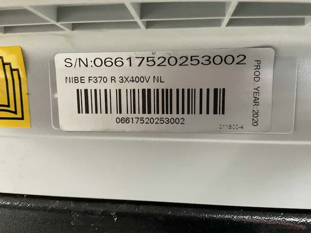 Nibe f370 warmtepomp (2x) - afbeelding 2 van  10
