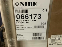 Nibe f750 r em (3x400v) warmtepomp (lucht/water) - afbeelding 4 van  7